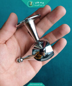 سری پایه دار استیل چوب پرده