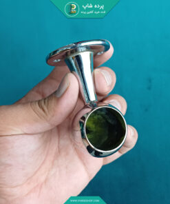 سری پایه دار استیل چوب پرده