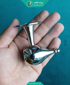 سری پایه دار استیل چوب پرده